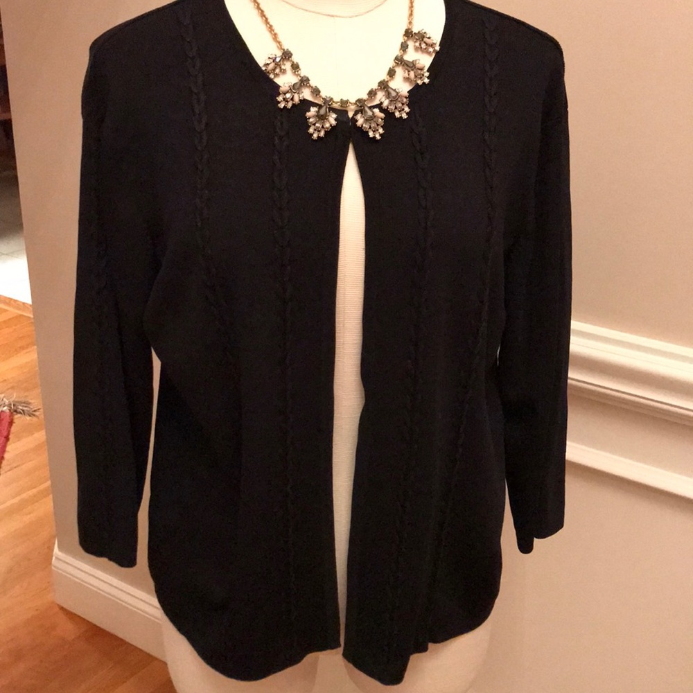 Joseph A 3-4 Length sweater